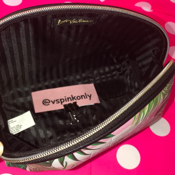 Victoria’s Secret Pink Stripe Glam Bag - Picture 7 of 8